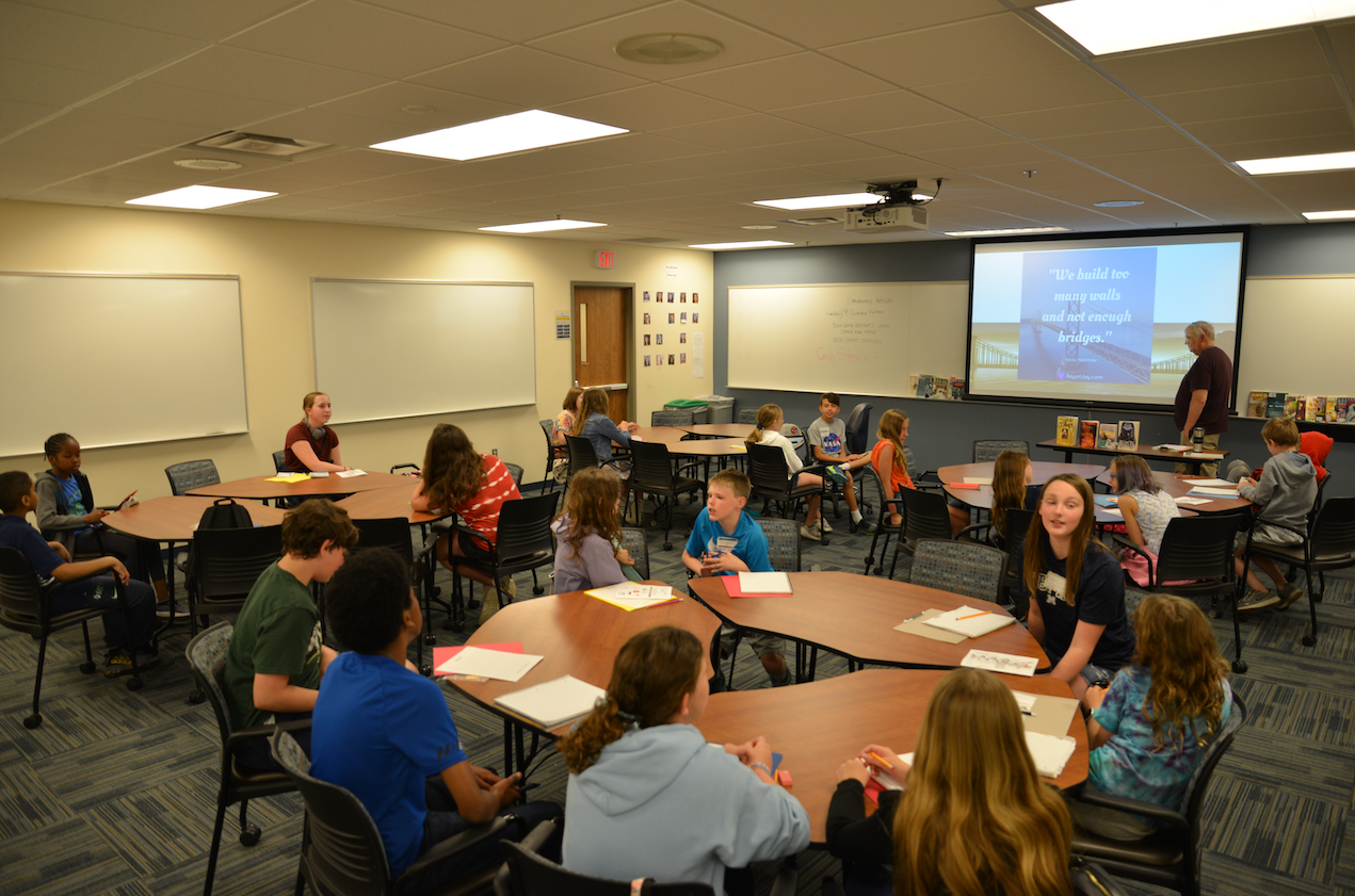 Breakout sessions at Young Authors Conference